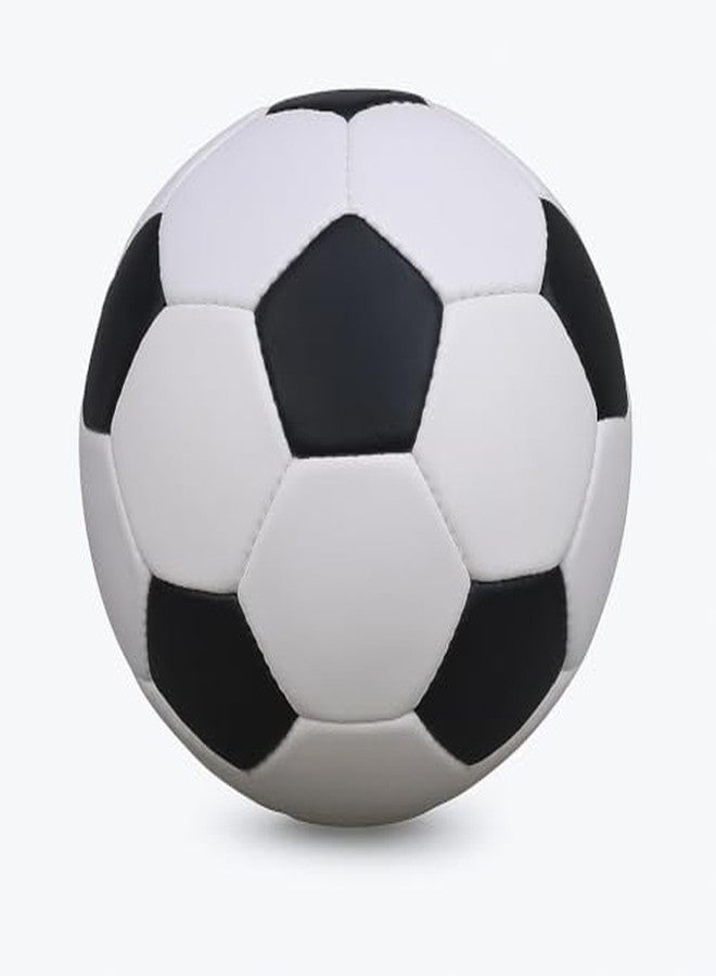 MOSVOLD Football Size 5 for Kids & Adults | Rubberised Waterproof Training & Match Football | Durable All Weather Soccer Ball with Pump & Needle (Multicolor) - Image 4